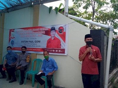 Warga Andi Tonro V Keluhkan Jalanan Rusak dan Drainase Buruk ke Anton Paul Goni