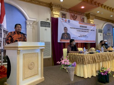 Legislator Makassar Azwar Sosialisasikan Perda Pengelolaan Zakat