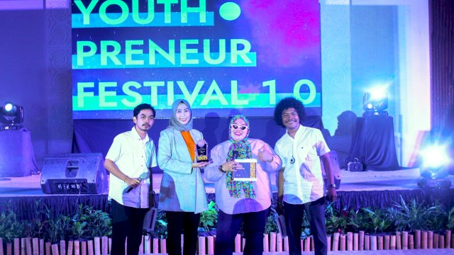 250 Anak Muda Makassar Hadiri Youth Preneur Festival 1.0