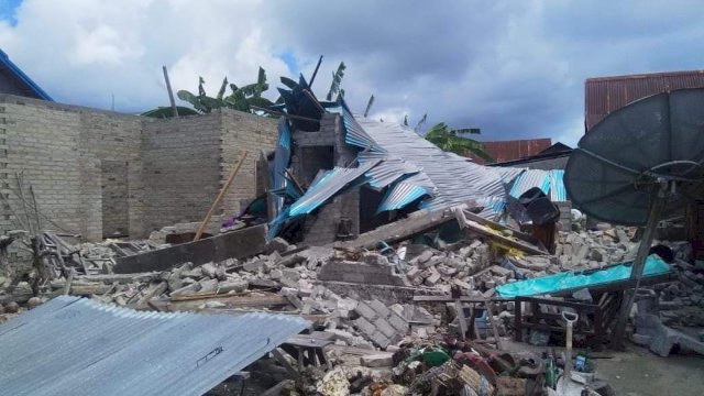 Lebih 1.000 Orang di Selayar Kehilangan Tempat Tinggal Akibat Gempa NTT