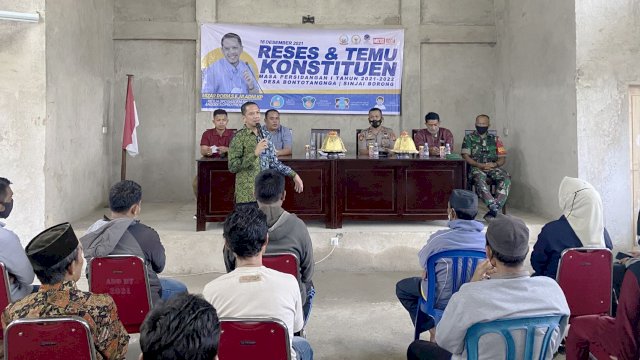 Mizar Roem Mengakhiri Perjalanan Reses Masa Sidang I Tahun 2021-2022 di Bontotangnga