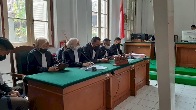 Sidang terdakwa kasus korupsi RS Batua Makassar.