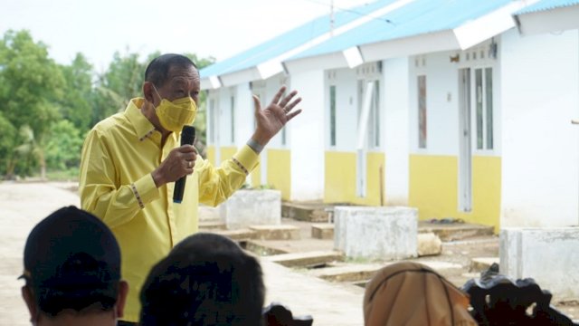 Hamka B Kady Resmikan Rumah Khusus Nelayan di Desa Bontosunggu, Tahan Gempa Hingga 9 SR