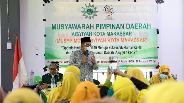 Danny saat membuka kegiatan musyawarah pimpinan daerah Aisyiyah Kota Makassar.