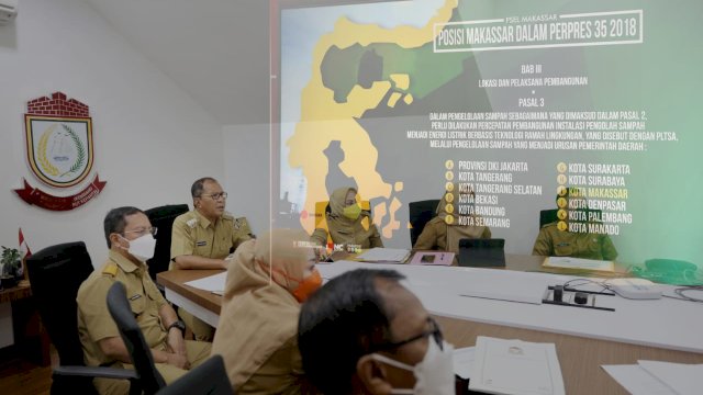 Tindak Lanjut PSEL Kota Makassar, Danny Gelar Rapat Virtual Bersama KPK