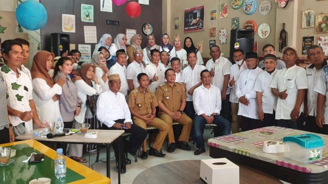 Pemerintah Kecamatan Manggala Gelar Halal Bihalal, Dihadiri Legislator Makassar Kasrudi