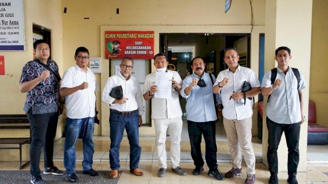 Sebar Berita Bohong, Tim Kuasa Hukum PDAM Makassar Laporkan Ketua Laskar Merah Putih Sulsel