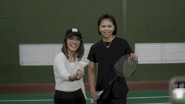 Greysia Polii, Mantan Atlet Bulutangkis Putri Indonesia Bersama Alamanda Shantika CEO BINAR.