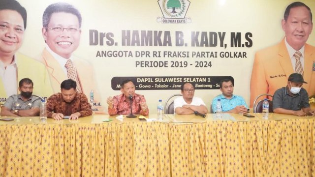 Hamka B Kady Serap Aspirasi Ketua BPD Takalar, Berharap Infrastruktur dan Penguatan Kelembagaan