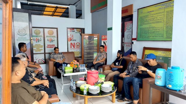 Kepala Kejaksaan Negeri Selayar coffee Morning Bersama Insan Media