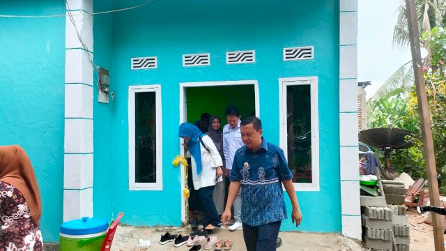 Bupati Basli Ali Melaunching Pembangunan Bantuan Rumah Layak Huni