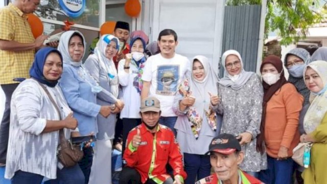 Camat Mamajang Ari Fadli Resmikan Kontainer Makassar Recover Bontobiraeng