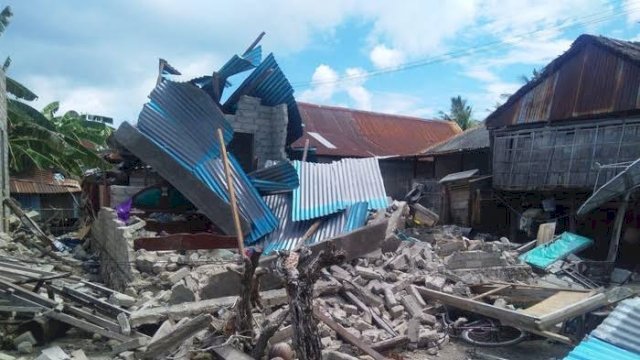 Gempa di Selayar beberapa waktu lalu.