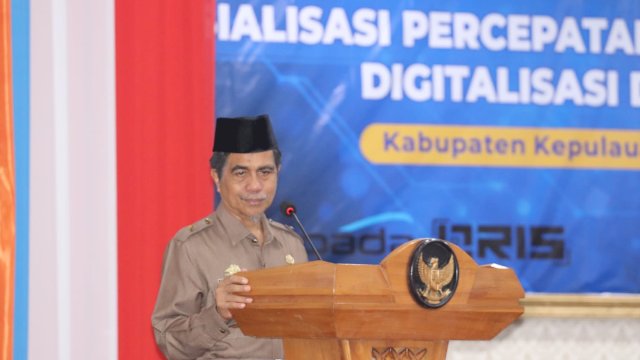 Sosialisasi Perluasan dan Percepatan Digitalisasi Daerah Oleh Dinas BPKPD Dibuka Wakil Bupati Kepulauan Selayar