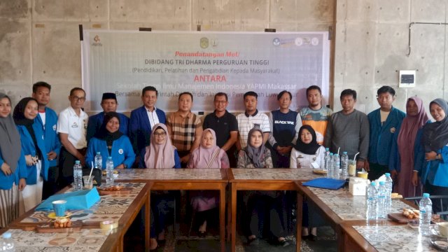 Stimi Yapmi Makassar dan Sejumlah Instansi di Pemda Lutim Lakukan MoU