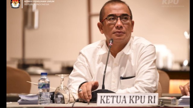 Ketua KPU RI, Hasyim Asyari bahas mengenai sistem proporsional Pemilu yang bersifat terbuka-tertutup.