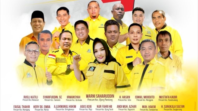 Rebut Kemenangan di Pemilu 2024, Golkar Makassar Gelar Orientasi untuk 15 Pimcam