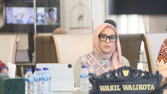 Wakil Wali Kota Makassar Fatmawati Rusdi pimpin Rapat Koordinasi Program 1 Juta Polybag Gerakan Terus Menanam di 