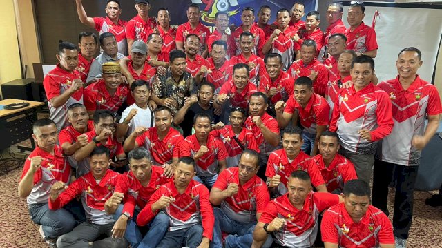 Eka Sanga Hasta Kodam XIV/Hasanuddin rayakan HUT angkatan ke-98 sekaligus gelar silatuhrahmi di Hotel Horison Ultima Makassar.