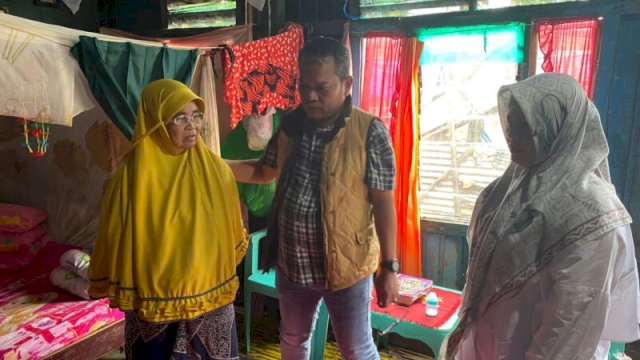 Dinsos Makassar Kunjungi Lansia yang Butuh Perhatian di Tallo