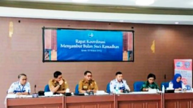Dinas Pekerjaan Umum bersama PDAM Makassar adakan Rapat Koordinasi bahas Sambungan Rumah IPAL Losari.