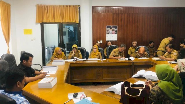 Sejumlah Pimpinan OPD Selayar Hadir Pada Rapat Kerja Komisi 1 DPRD Kabupaten Kepulauan Selayar
