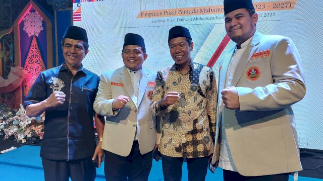 Foto bersama Wakil Bupati Selayar Saiful Arif dan Pengurus Pusat Muhammadiyah di Jakarta Pusat.