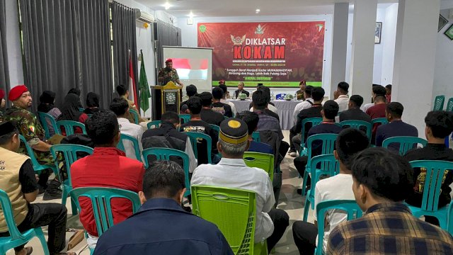 Diklatsar Kokam Pemuda Muhammadiyah Gowa Dibuka Oleh Komandan Kokam Nasional