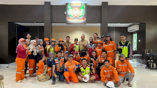Dukung dan Sukseskan Makassar Half Marathon, Camat Panakkukang Siagakan Personil