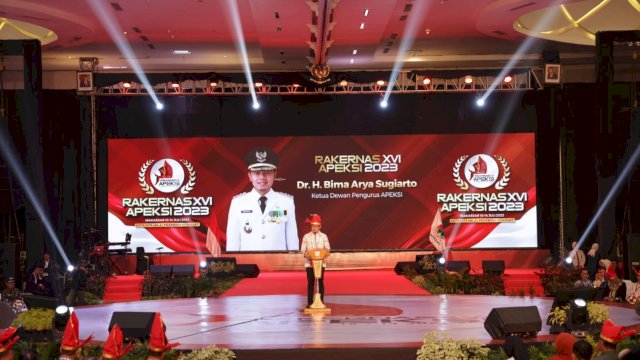 Perkuat Sinergi Antar Pemerintah Kota, Rakernas APEKSI XVI Tahun 2023 di Makassar Resmi Digelar