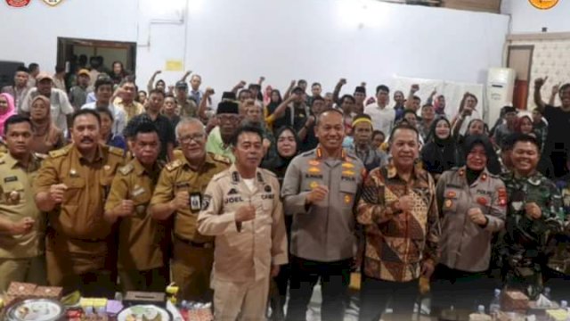 Camat Juliaman Silaturahmi Kamtibmas Bersama Tripika Kecamatan Mariso Hingga Tokoh Pemuda