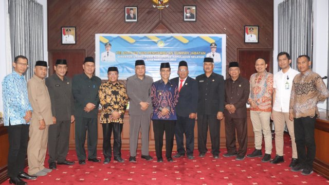 Wakil Bupati Lantik Asnawi Dahlan Sebagai Direktur Utama PDAM Selayar Masa Bakti 2023-2028