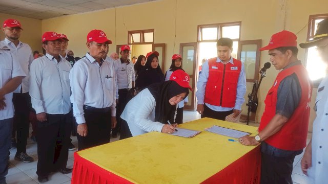 Pelantikan dan Pengukuhan Pengurus Palang Merah Indonesia Tingkat Kecamatan Pasimasunggu Kabupaten Kepulauan Selayar