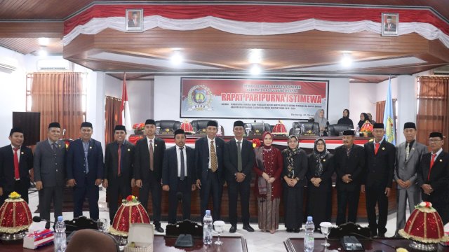 Rapat Paripurna Istimewa DPRD Kabupaten Kepulauan Selayar