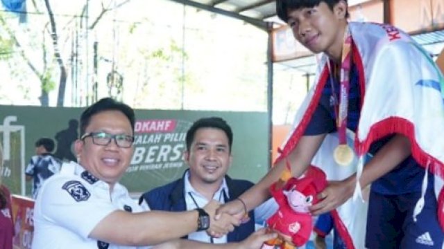 Camat Rappocini Hadiri Langsung Babak Grand Final Futsal Porkot VIII Makassar