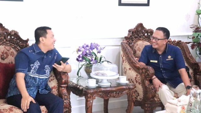 Bupati Basli Ali Terima Kunjungan Kepala KPKNL Makassar