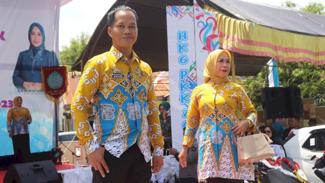 Bupati Basli Ali Launching Batik Khas Selayar