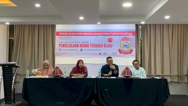 Jaga Penataan RTH, Sekretariat DPRD Makassar Edukasi Warga Soal Aturan Ruang Terbuka Hijau