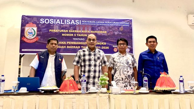 Irwan Djafar Harap RPJMD 2021-2026 Kota Makassar Jadi Solusi Pemerataan Pembangunan