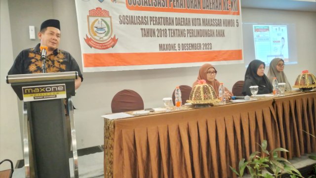 Legislator Makassar Azwar Sebut Anak Merupakan Generasi Penerus Bangsa: Jangan Dieksploitasi