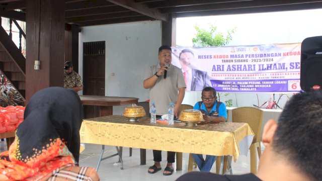 Reses di Tanjung Merdeka, Warga Berterima Kasih Perjuangan Ari Ashari Ilham