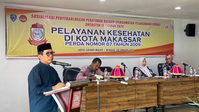 Muchlis Misbah Dorong Pemkot Maksimalkan Pelayanan Kesehatan Bagi Warga Makassar