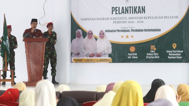 Wabup Saiful Arif Hadiri Pelantikan PD Nasyiatul Aisyiyah Periode 2022-2026