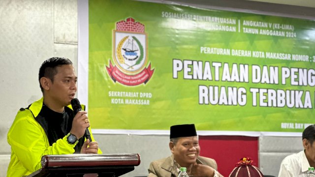 Legislator Makassar RTQ Tekankan Pentingnya Ruang Terbuka Hijau