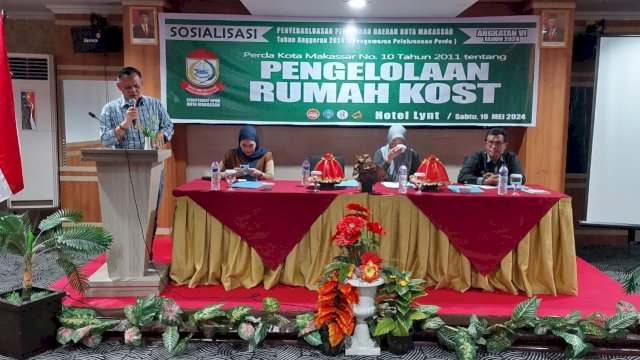 Legislator Makassar Azis Namu Sebut Pengelolaan Rumah Kost Harus Sesuai Aturan