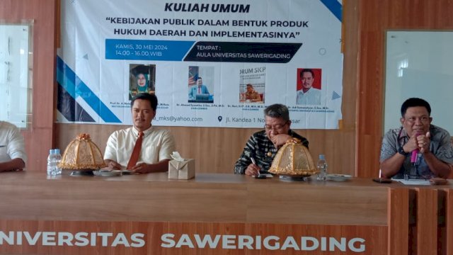 Gelar Kuliah Umum, Unsa Makassar Hadirkan Birokrat dan Akademisi Bahas Kebijakan Publik Produk Hukum