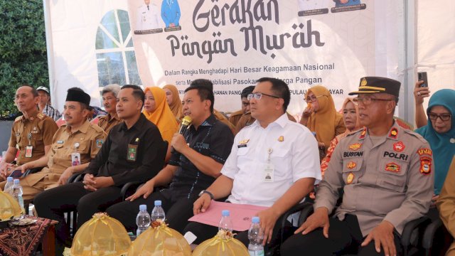 Bupati Basli Ali Bersama Forkopimda Tinjau GPM dan Beri Bantuan Mesin Pompa Air Kepada Kelompok Tani