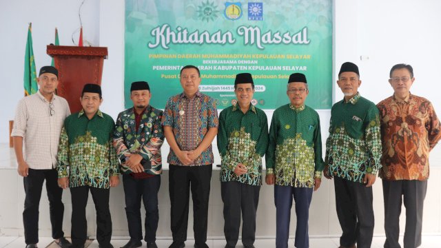 Dibuka Bupati Basli Ali, 50 Anak ikuti Khitanan Massal, Wujud Kepedulian PD Muhammadiyah Untuk Masyarakat 