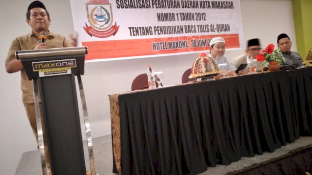 Sosialisasi Perda Pendidikan Baca Tulis Al-Qur&#8217;an, Azwar: Mengaji Memberikan Keselamatan Dunia Akhirat