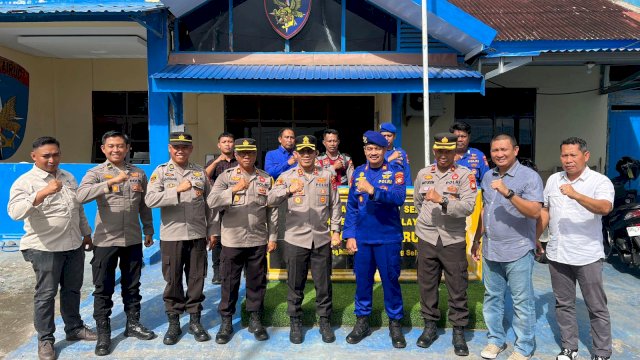 Hari Pertama Aktif Bekerja, Kapolres Selayar Langsung Sidak Kantor Sat Polair